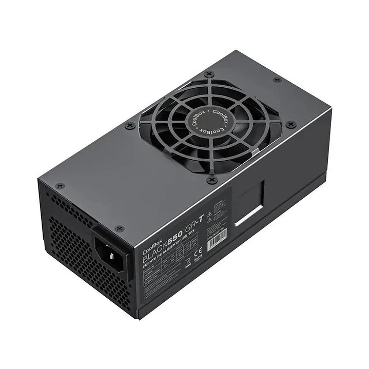 CoolBox Fuente Alimen.TFX BLACK550 GR-T 550W Negra 1