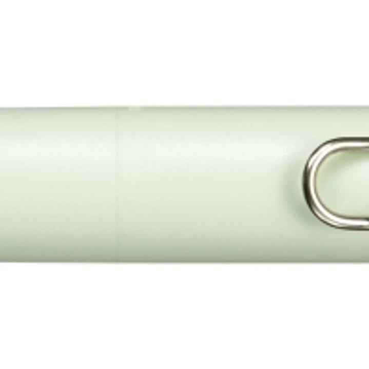 Uni-ball One P Boligrafo Retractil con Punta Fina 0.5mm - Agarre Suave y Comodo - Tinta Color Negro - Cuerpo de Color Verde Fresh 1