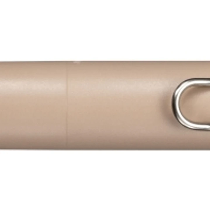 Uni-ball One P Boligrafo Retractil con Punta Fina 0.5mm - Agarre Suave y Comodo - Tinta Color Negro - Cuerpo de Color Marron Cafe 1