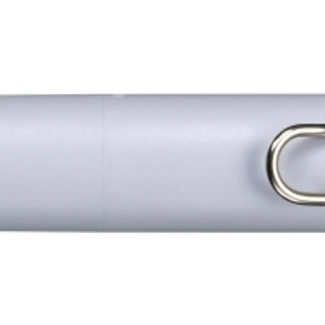 Uni-ball One P Boligrafo Retractil con Punta Fina 0.5mm - Agarre Suave y Comodo - Tinta Color Negro - Cuerpo de Color Azul Soda 1