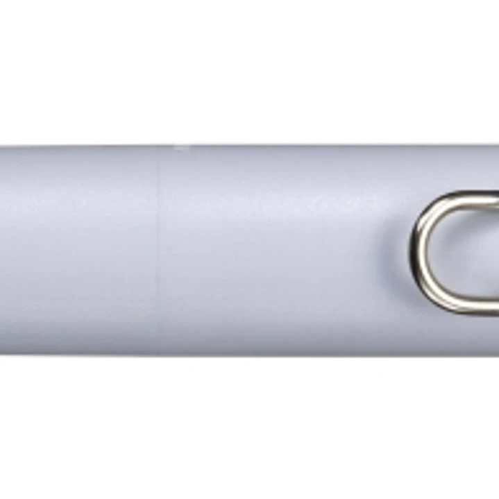 Uni-ball One P Boligrafo Retractil con Punta Fina 0.5mm - Agarre Suave y Comodo - Tinta Color Negro - Cuerpo de Color Azul Soda 1