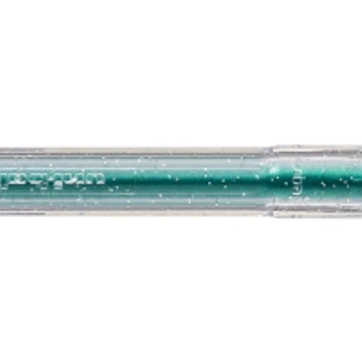 Uni-ball Signo Sparkling UM-120SP Roller de Tinta Gel - Punta de Bola 1mm - Tinta Pigmentada Resistente al Agua y Luz - Efecto Purpurina - Color Turqu 1
