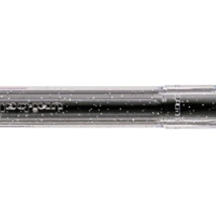 Uni-ball Signo Sparkling UM-120SP Roller de Tinta Gel - Punta de Bola 1mm - Tinta Pigmentada Resistente al Agua y Luz - Efecto Purpurina - Color Negro 1