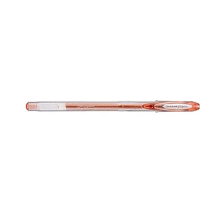 Uni-ball Signo Sparkling UM-120SP Roller de Tinta Gel - Punta de Bola 1mm - Tinta Pigmentada Resistente al Agua y Luz - Efecto Purpurina - Color Coral