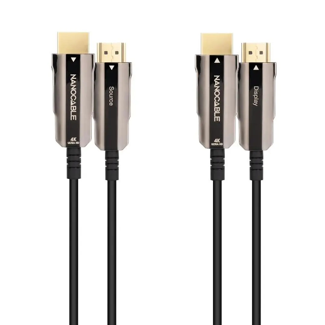 Nanocable Cable HDMI v2.0 AOC 4K@60HZ 18Gbp 100 m 2