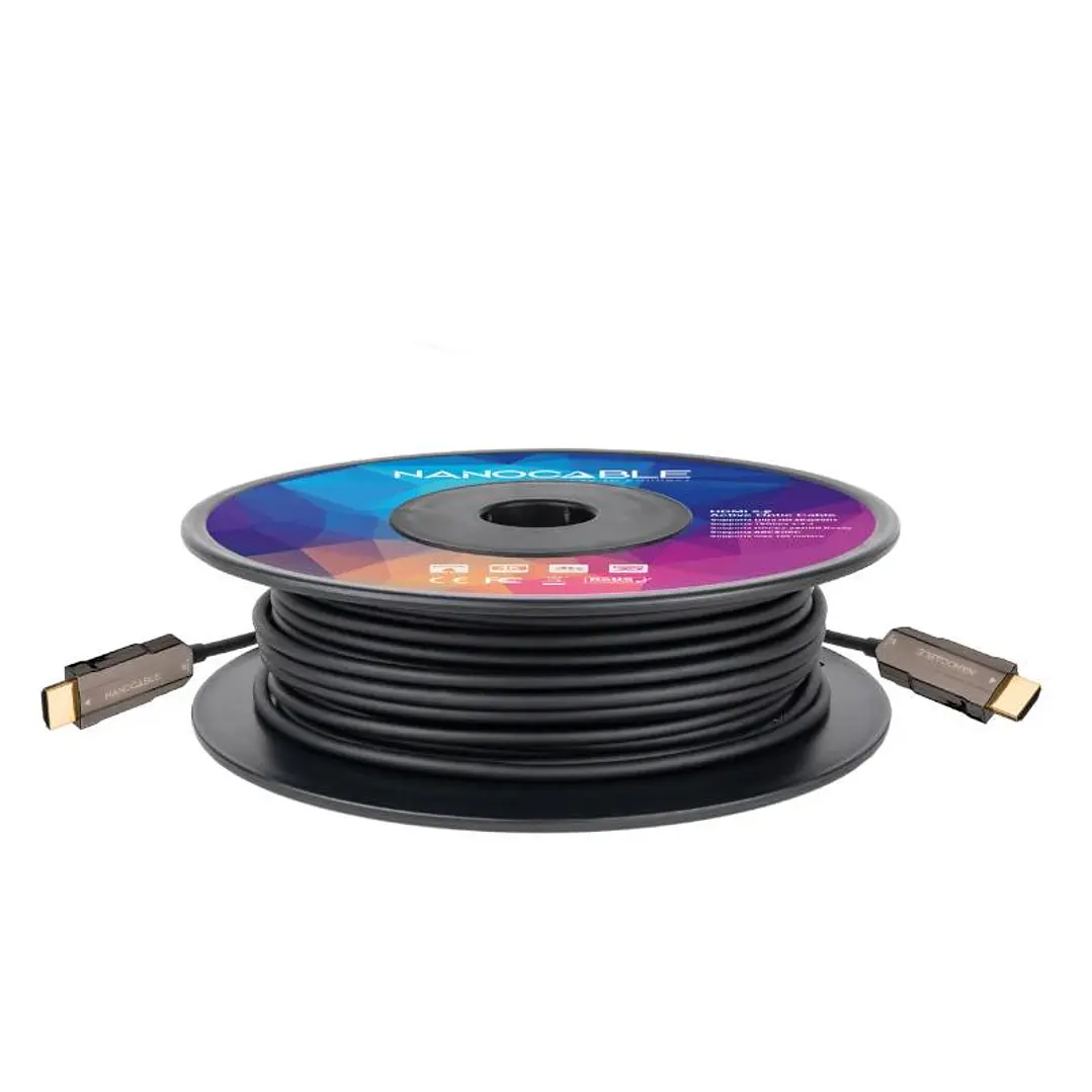 Nanocable Cable HDMI v2.0 AOC 4K@60HZ 18Gbp 100 m 3