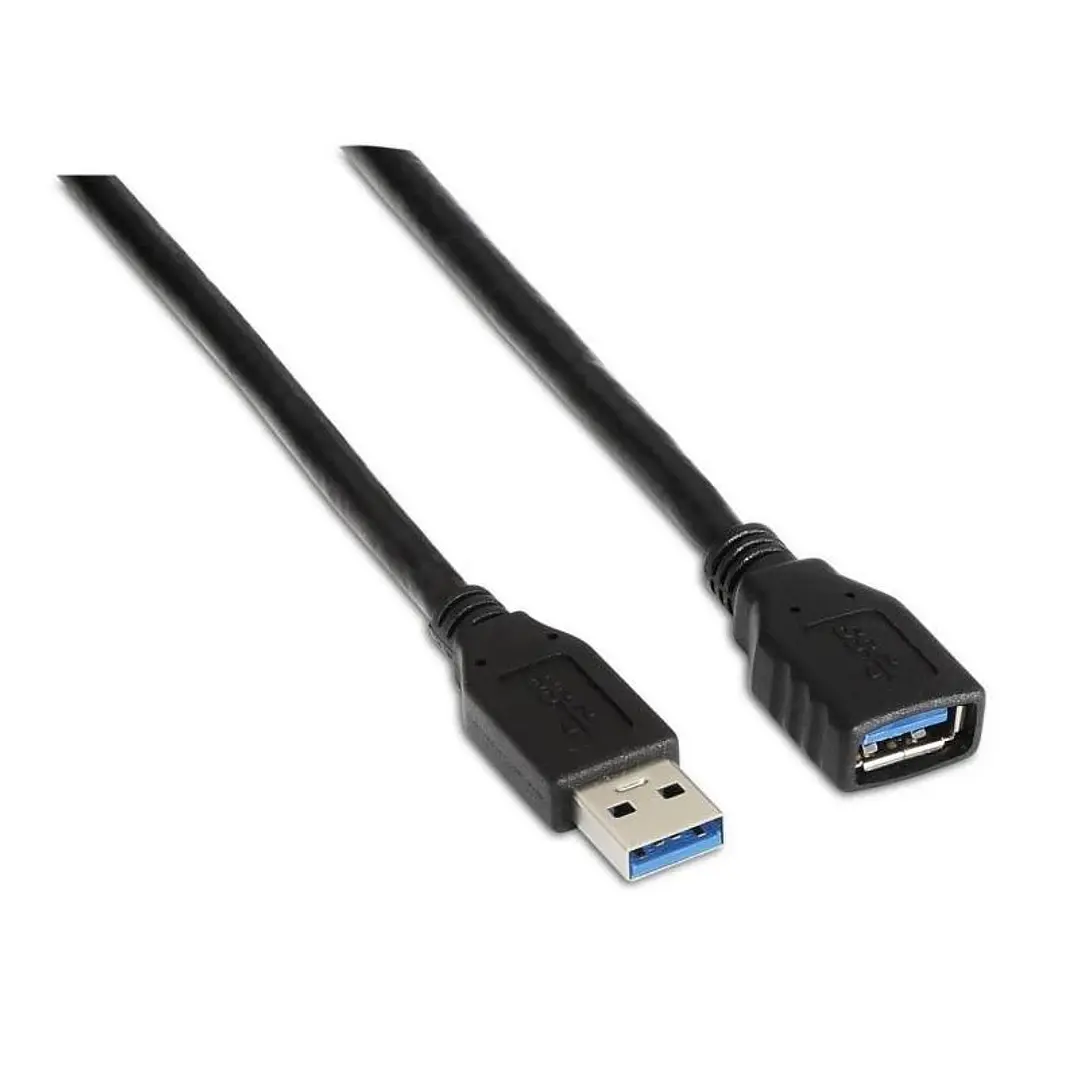 Aisens Cable USB 3.0 Tipo A/M-A/H negro 1.0m 1