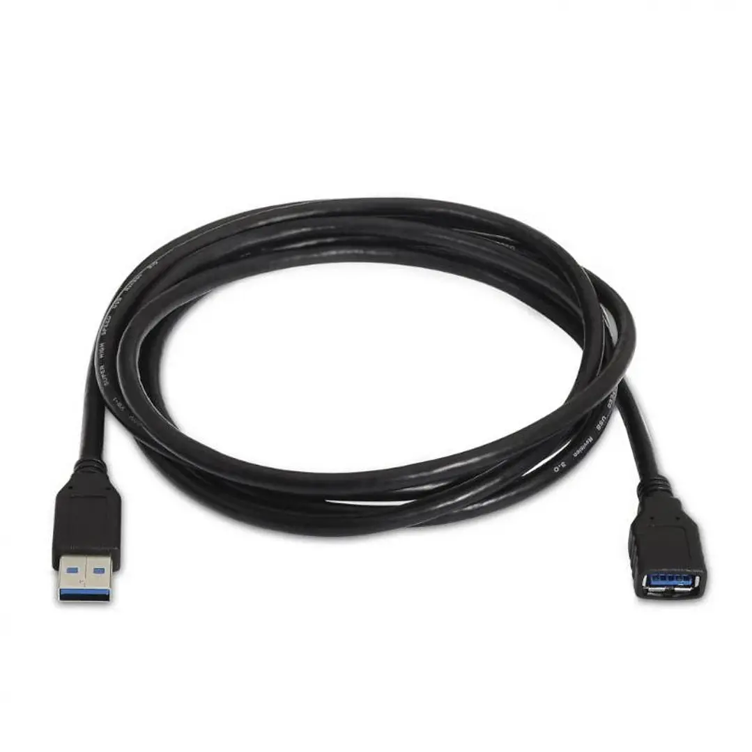 Aisens Cable USB 3.0 Tipo A/M-A/H negro 1.0m 2
