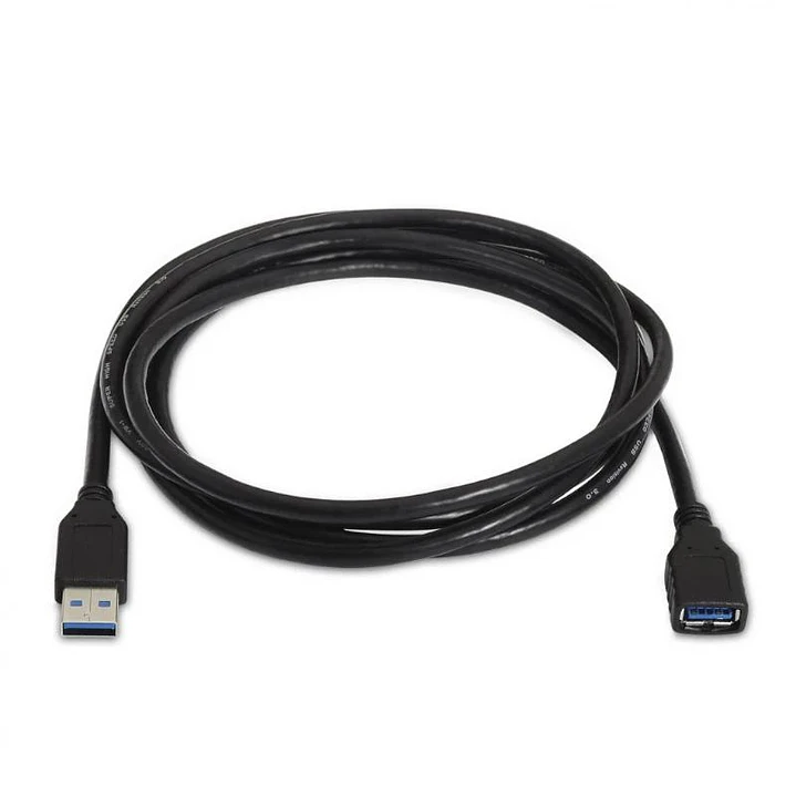 Aisens Cable USB 3.0 Tipo A/M-A/H negro 1.0m 2