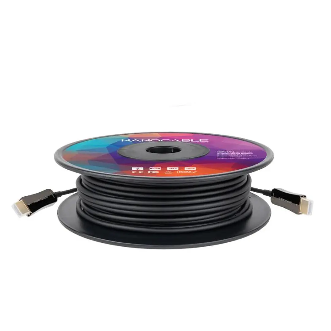 Nanocable Cable HDMI v2.1 AOC 8K@60HZ 100 m 3
