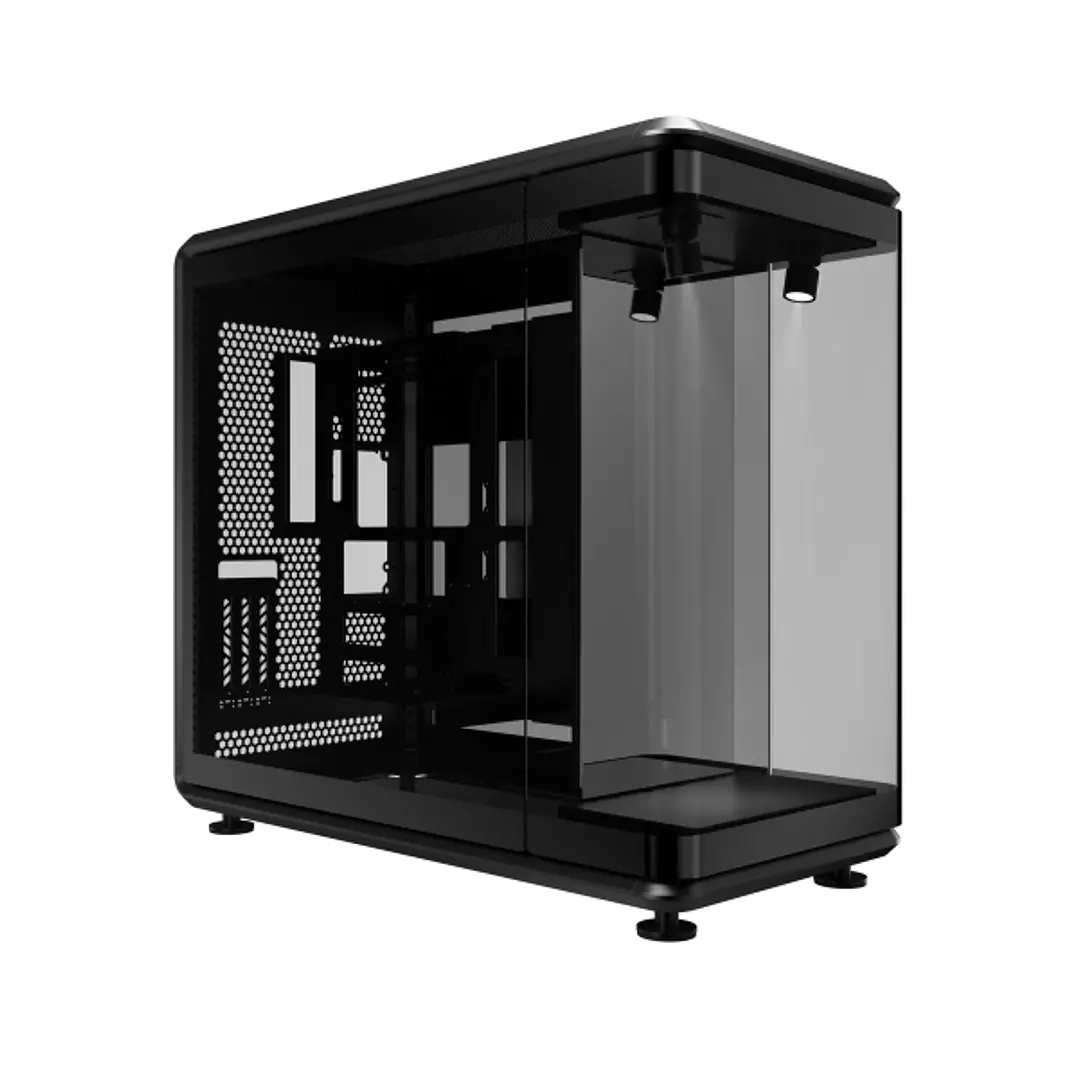 Cooler Master MasterFrame 360 Panorama Caja ATX - 2x USB-A 3.2 1x USB-C 4.0 1x Audio y Micro - Color Negro 1