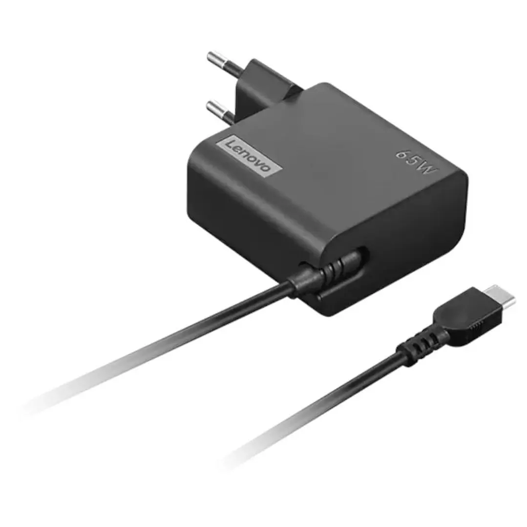 Lenovo Cargador 65W USB-C Wall Adapter EU 1
