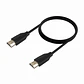 Aisens Cable HDMI V2.0 4K60HZ 18Gbps A/M-A/M 1.0M - Thumbnail 3
