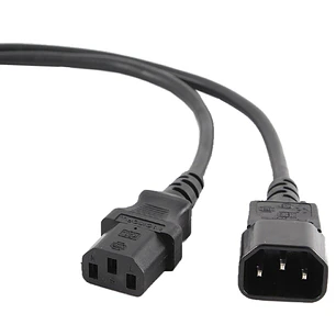 Gembird Cable Alimentación CPU-Monitor 6A 1.8Mts