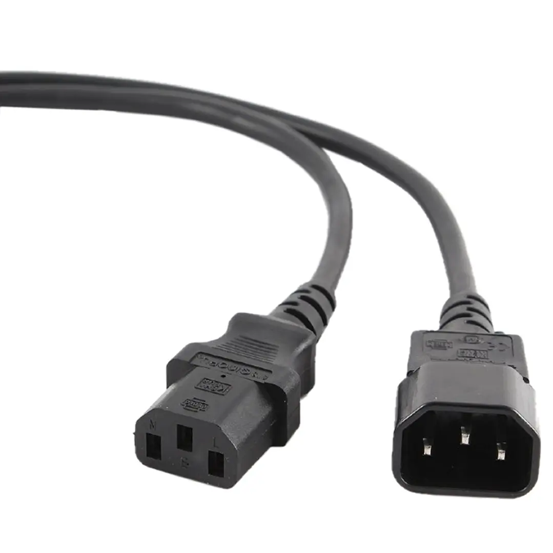 Gembird Cable Alimentación CPU-Monitor 6A 1.8Mts 1