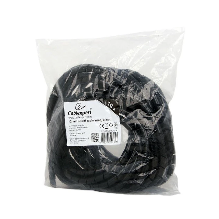 Gembird Organizador/protector de cables 10m 12mm 3