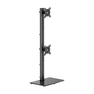 Aisens Soporte de Mesa Eco con Peana Giratorio e Inclinable para 2 Monitores/TV de 17-34