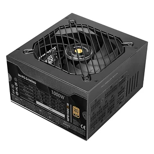 MARS GAMING Fuente Alimen.1000W Atx3.1 FullMod Psu