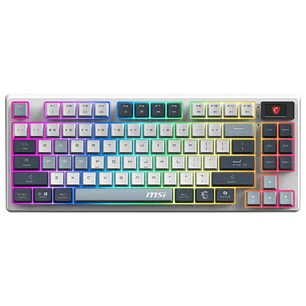 Msi Teclado FORGE GK600 TKL W SKY ES BT