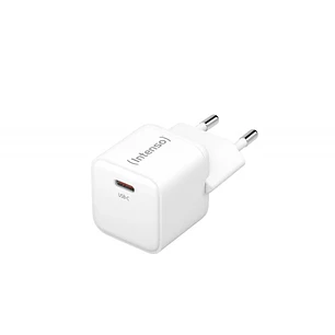 Intenso | Cargador pared GaN W30C USB-C|blanco