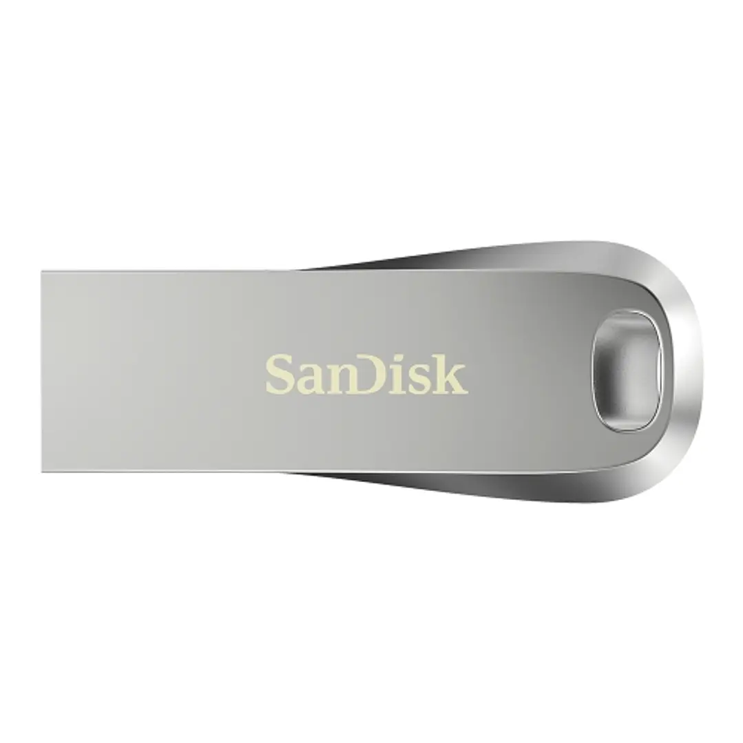 Sandisk Ultra Lux Memoria USB 3.1 128GB - Sin Tapa - Color Acero (Pendrive) 1