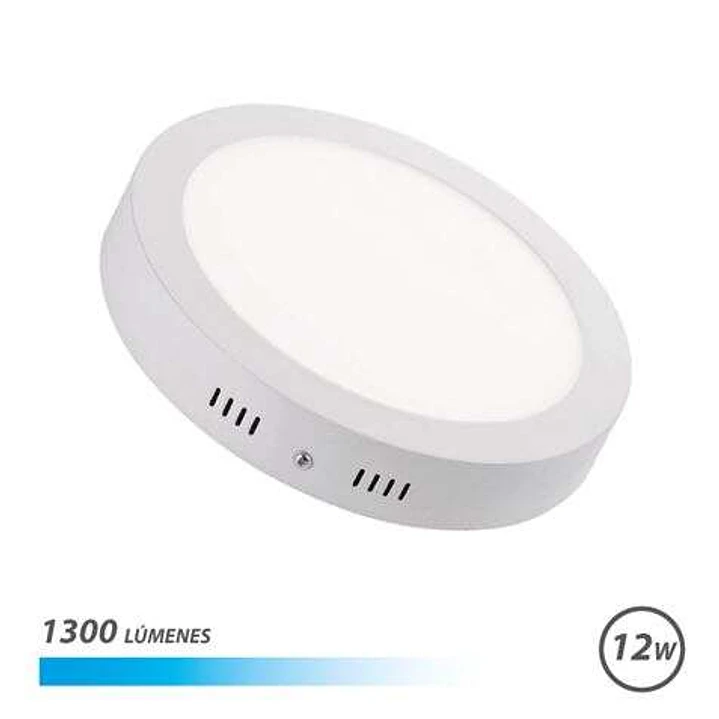 Elbat Downlight Circular Sobre Pared LED 12W 1300lm Luz Fria 1