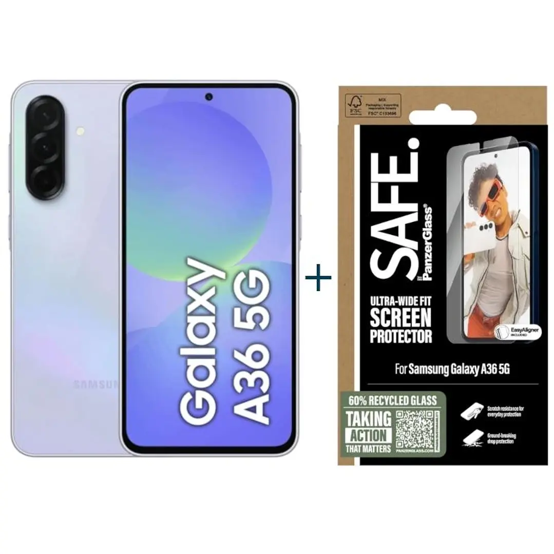 Samsung Galaxy A36 256GB 8GB Lavander+Prot SAFE 1