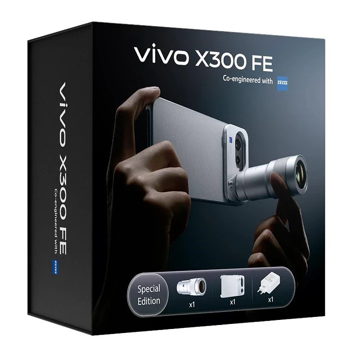 VIVO X300 FE 5G purple + Ch90w + Kit fotografico 1
