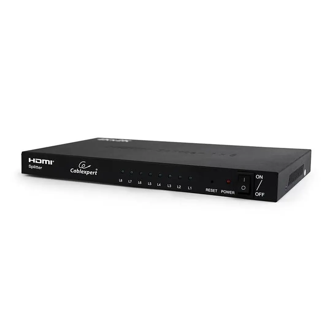Gembird Divisor HDMI de 8 puertos Admite vídeo 3D 1