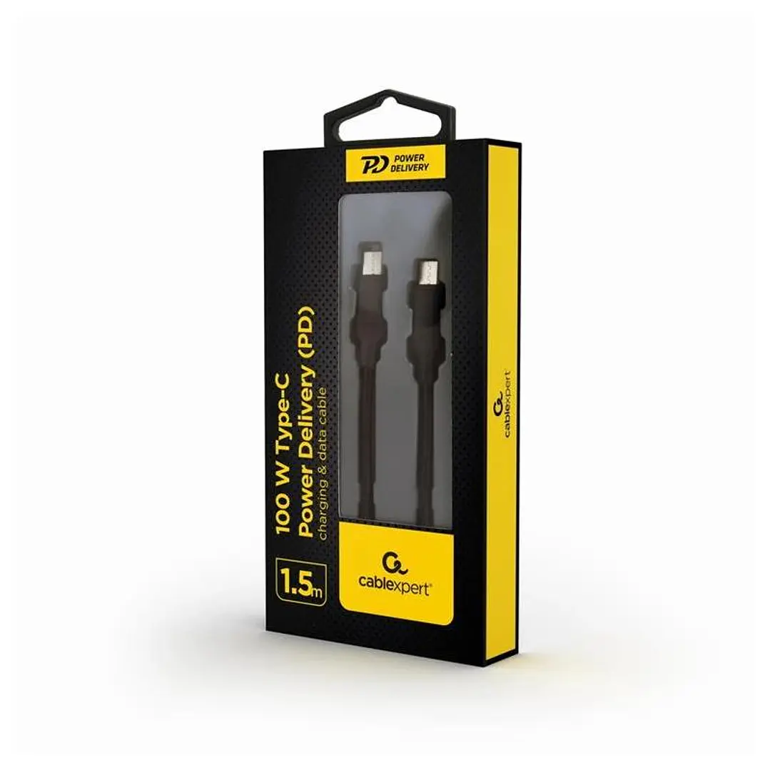 Gembird Cable carga y datos USB-C,PD 100 W, 1,5 m 2