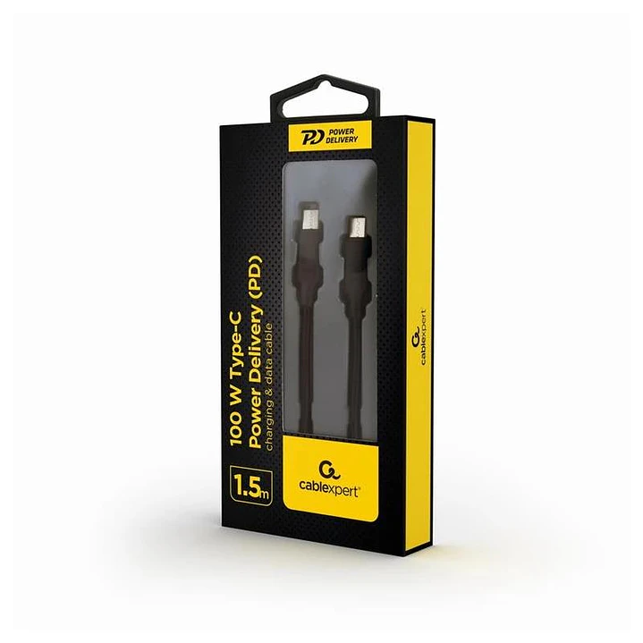 Gembird Cable carga y datos USB-C,PD 100 W, 1,5 m 2