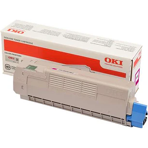 OKI C612 Magenta Cartucho de Toner Original - 46507506