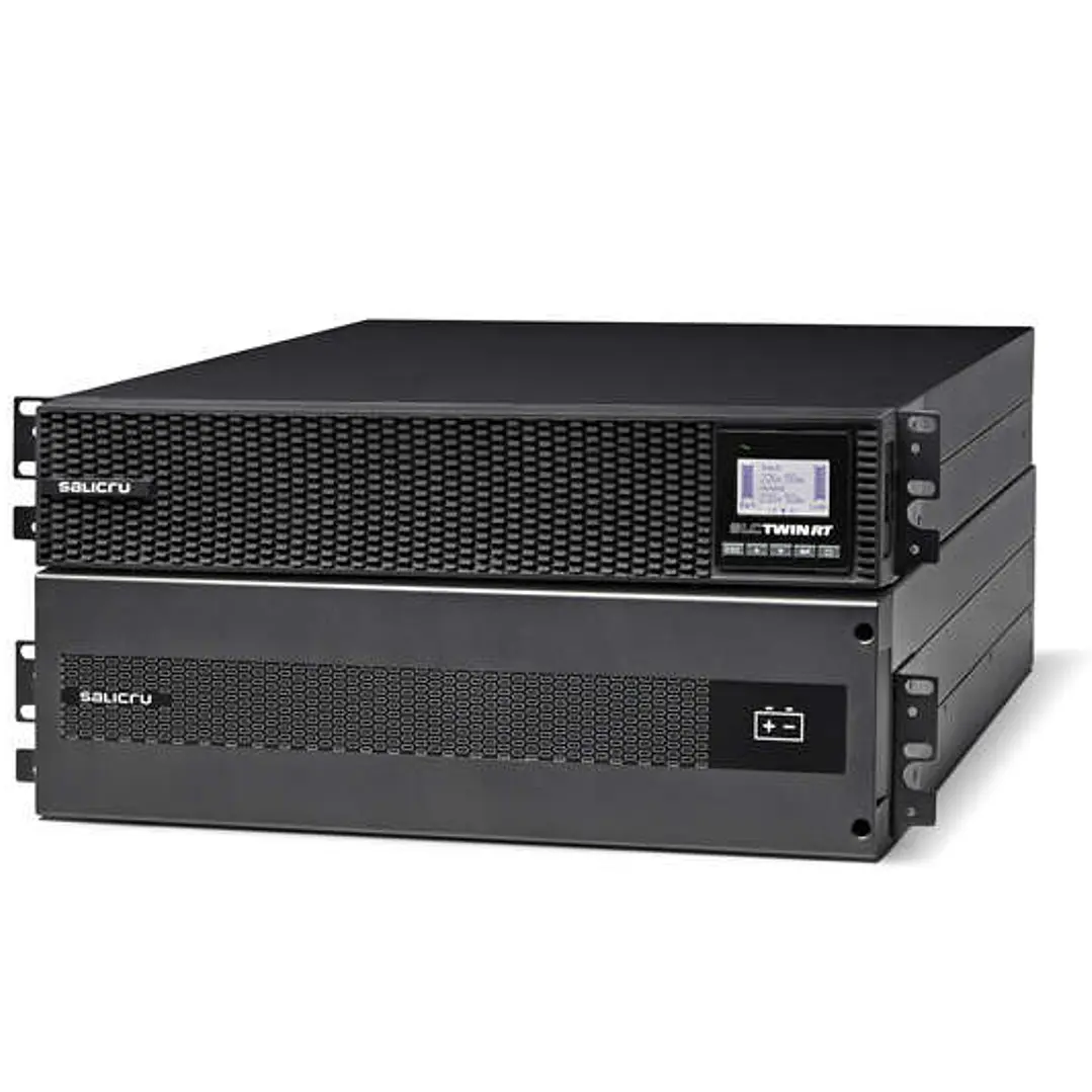 Salicru SLC 10000 TWIN RT3 B1 Modulo SAI/UPS sin bateria de 10000 VA IoT On-line Doble Conversion Torre/Rack con FP=1 - Requiere Modulo de Baterias 1