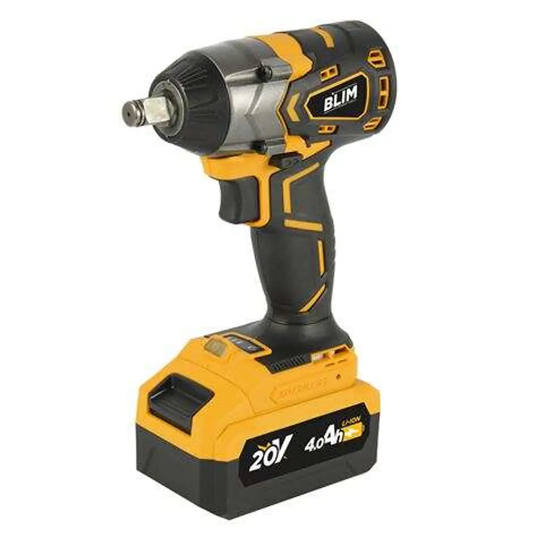 Blim Llave Impacto 20V 4Ah - Dado de Fijacion 1/2