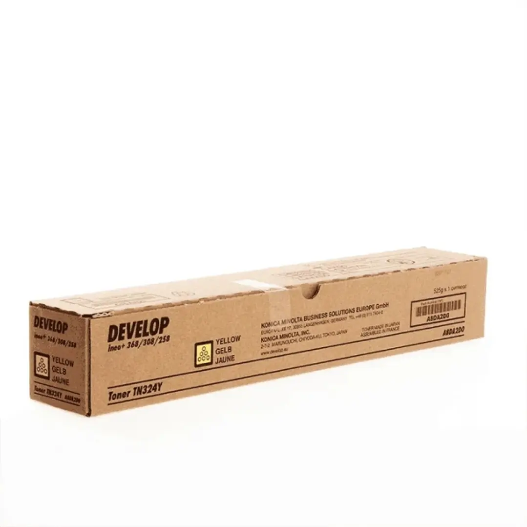 Develop Ineo A8DA2D0 Amarillo Cartucho de Toner Original - TN324Y/A8DA2D0 1