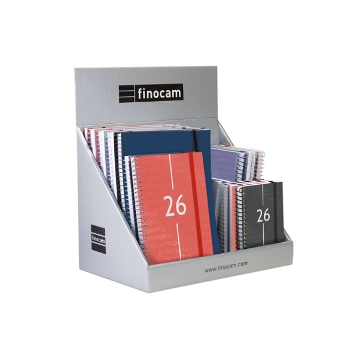 Finocam Pack de 25 Agendas Surtidas en Catalan - Anual 2026 - Semana Vista - Color Surtidos 1