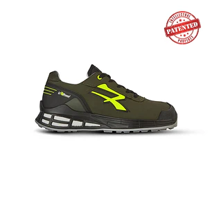 Upower Ermes S ESD Calzado de Seguridad Moderno - Talla 43 - Microfibra Efecto Nobuk Hidrofugo, Puntera AirToe Aluminium, Plantilla Anatomica Antibact