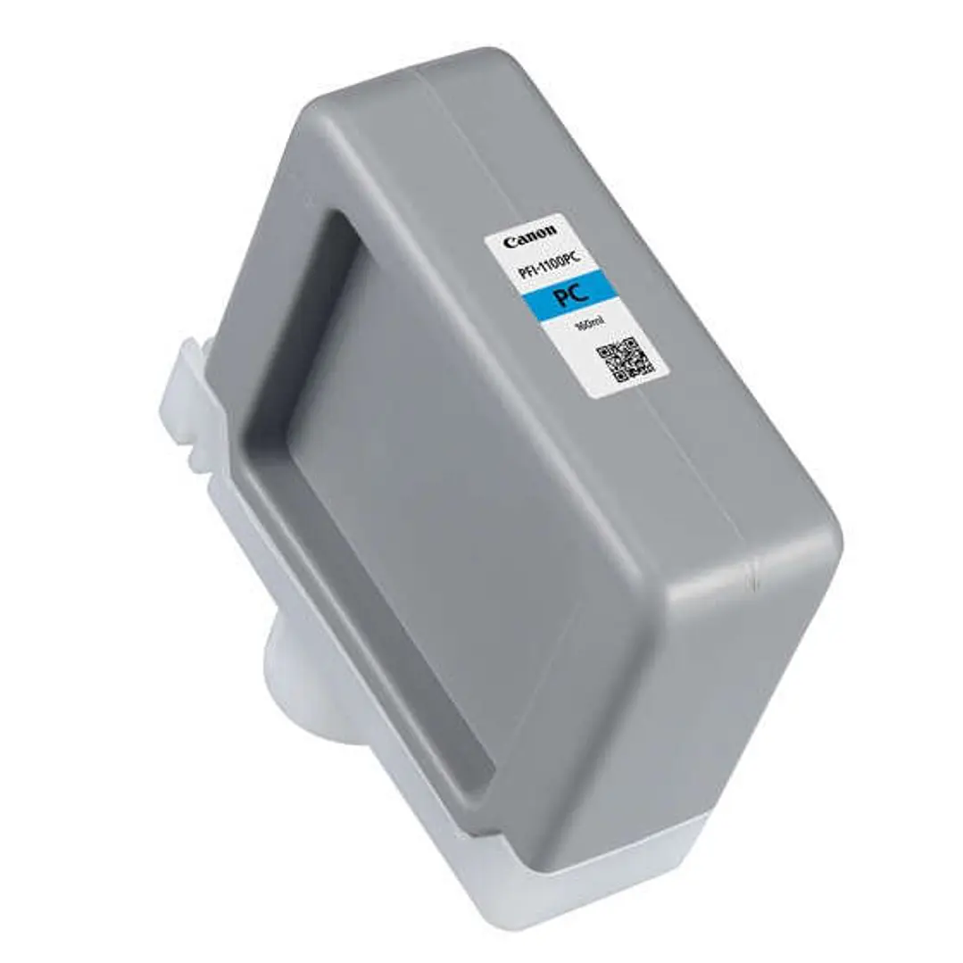 Canon PFI1100 Cyan Photo Cartucho de Tinta Original - 0854C001 1