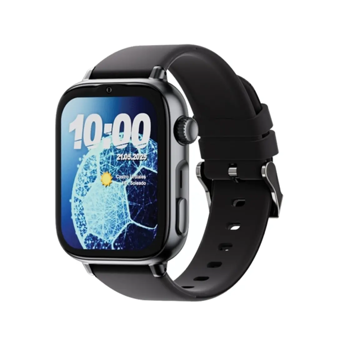 Savefamily Reloj Inteligente Smartwatch Infantil SaveWatch Plus 2 - Pantalla Amoled - Carcasa Negra - Correa Silicona Negra 1
