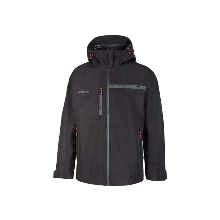 Upower Tutendo Chubasquero Impermeable Transpirable - Talla 4XL - Impresion Interna Grafeno, Termorregulador, Bacteriostatico, Costuras Termoselladas, 1