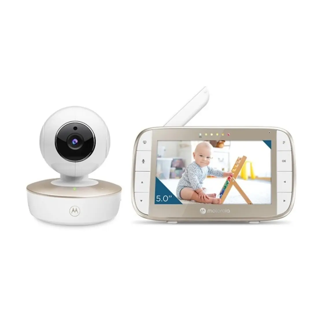 Motorola Nursery VM50G Vigilabebes con Camara - Vision Nocturna - Comunicacion Bidireccional - Pantalla 5