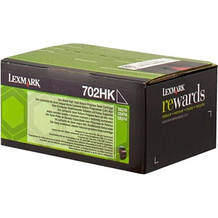 Lexmark CS310/CS410/CS510 Negro Cartucho de Toner Original - 70C2HK0/70C0H10/70C0H10/702HK