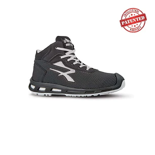 Upower Stego S ESD Calzado de Seguridad - Talla 38 - Puntera AirToe Aluminium, Antipinchazos, Parte Superior Repelente al Agua, Suela Infinergy, Prote