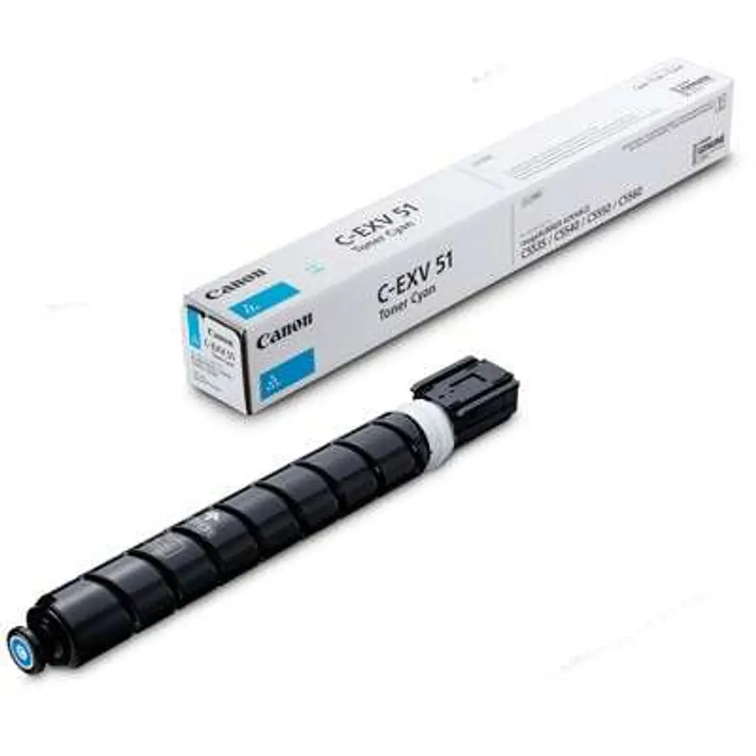 Canon CEXV51 Cyan Cartucho de Toner Original - 0482C002 1