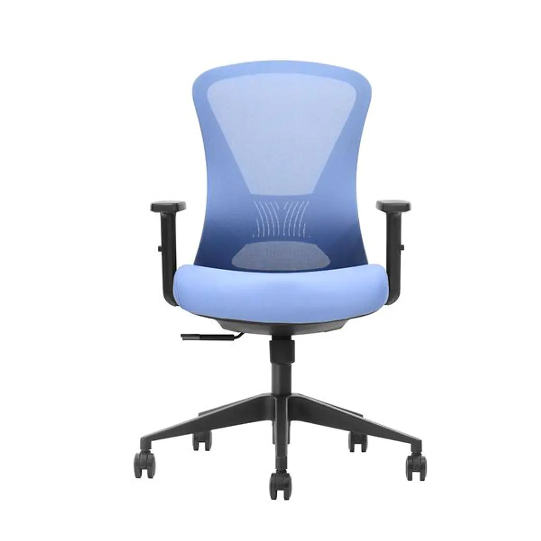 Cromad Senior SE1700 Silla de Oficina - Altura Ajustable con Elevador de Gas de Grado 4 - Soporte Lumbar Ajustable - Asiento con espuma - Ruedas de Na 1