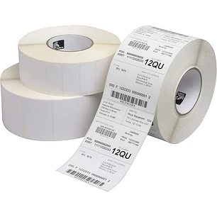 Zebra Z-Perform 1000T Pack de 12 Rollos de Etiquetas Originales Perforadas 152x102 mm - 475 Unidades por rollo - 800294-605