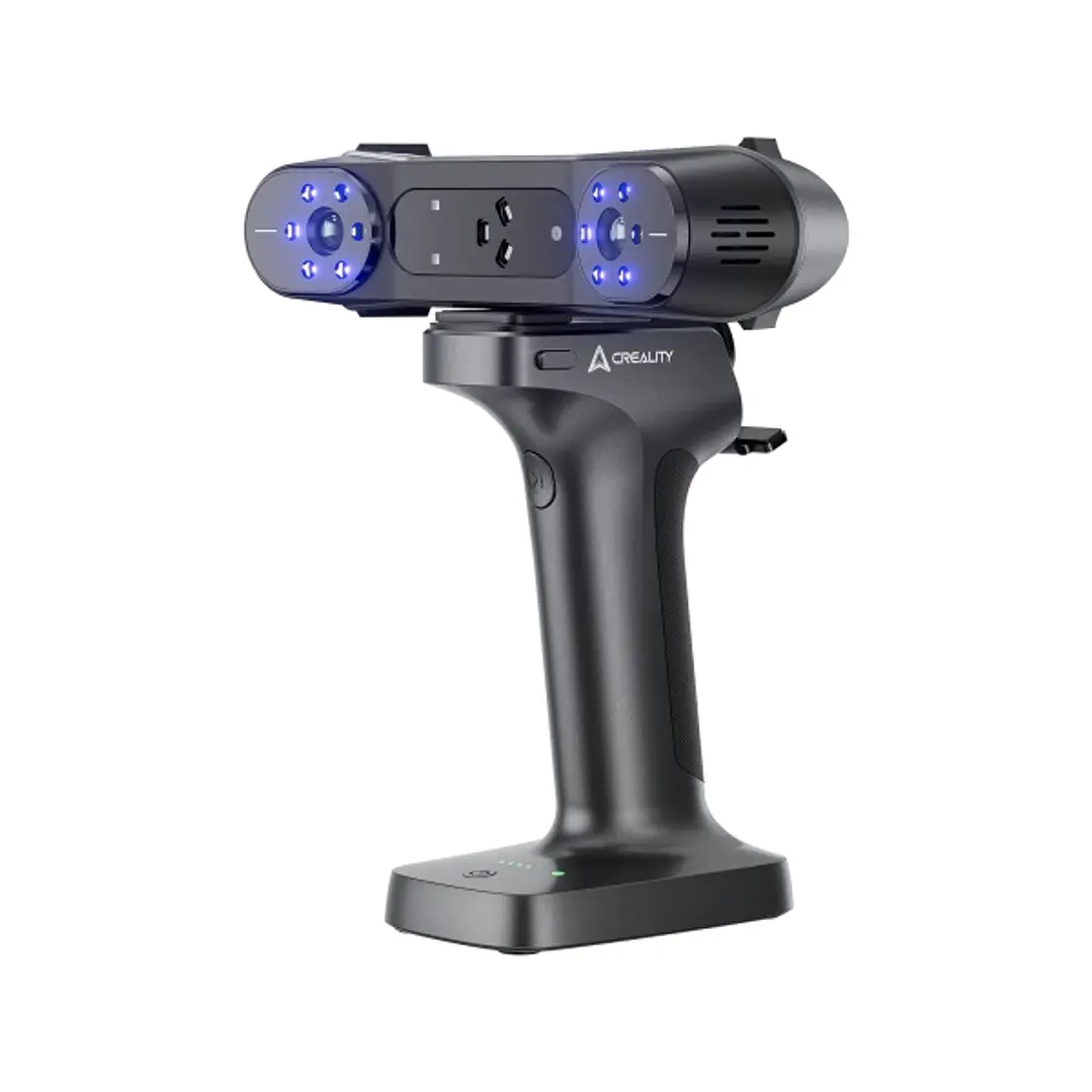 Creality CR-Scan RaptorX Escaner 3D Hibrido Inalambrico WiFi6 - 34+7 Lineas de Laser Azul - Precision Laser: 0,02mm, NIR 0,05mm - Bateria de Larga Dur 1
