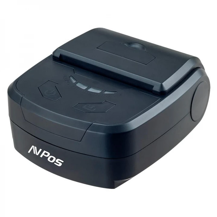 AVPos AVP-MP800R Impresora Termica Tickets Portatil - Rugerizada - 80mm - Velocidad 70 mm/S - Funda Protectora - BT y USB - Color Negro 1