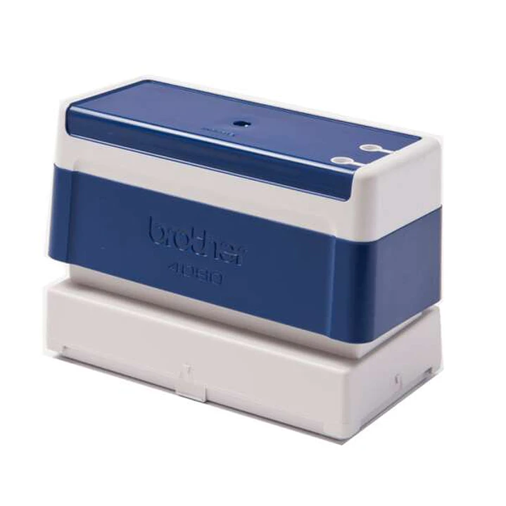 Brother PR4090E6P Pack de 6 Monturas de Sellos Originales - 40x90mm - Color Azul 1