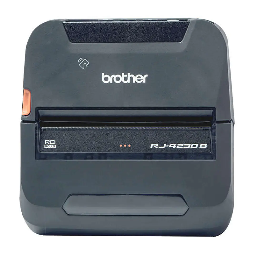 Brother RJ-4230B Impresora Termica Portatil de Etiquetas y Tickets Bluetooth, USB - Resolucion 203ppp - Velocidad 127mms - Color Negro 1